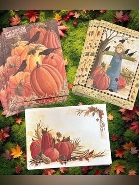 Fall Autumn Notecard assortment